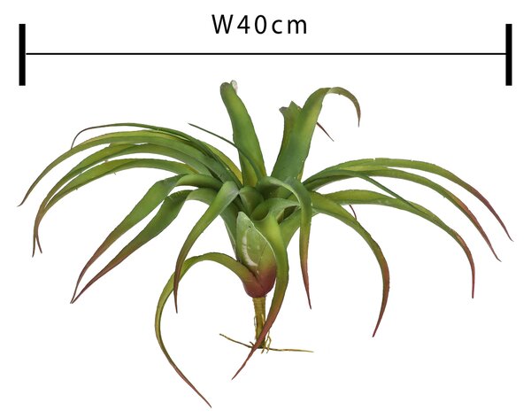 Set 2 Tillandsia Artificiale Misure 35x40 cm Verde