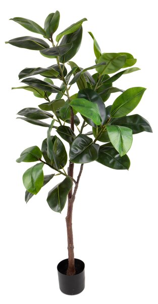 Pianta Artificiale di Balata Real Touch in Vaso Altezza 115 cm Verde