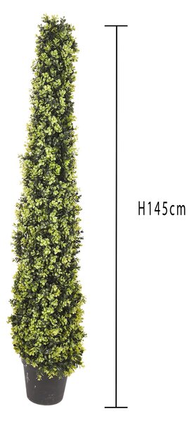 Bossolo Artificiale cono Altezza 145 cm Verde