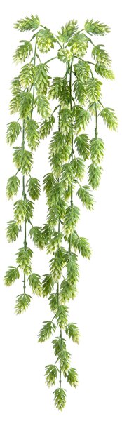 Set 2 Cespugli Artificiali Pendente di Luppolo Altezza 72 cm Verde