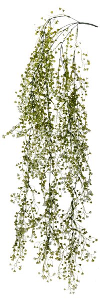 Set 3 Pendenti Mini Foglia Artificiali Altezza 94 cm Verde