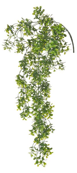 Set 3 Bossi/Buxus Artificiale Pendente Altezza 46 cm Verde