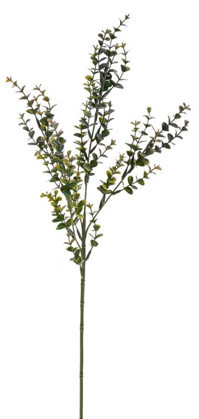 Set 9 Rami di Eucalyptus Artificiale Altezza 75 cm Verde