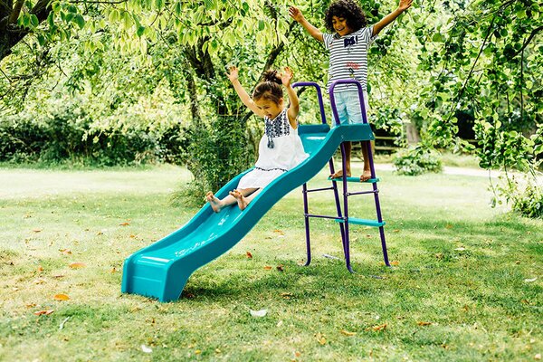 Scivolo per Bambini da Giardino 186x80x120 cm in Metallo