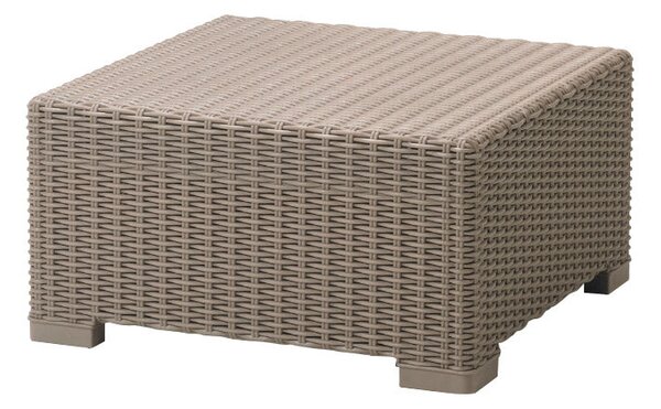 Tavolino da Giardino 68x68x35h cm California Cappuccino