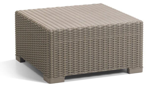 Tavolino da Giardino 68x68x35h cm California Cappuccino