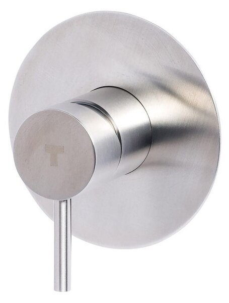 Rubinetto Miscelatore Monocomando Doccia ad Incasso in Acciaio Inox Satinato Nilo