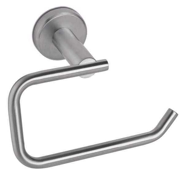 Porta Rotolo da Parete Scoperto in Acciaio Inox Satinato Nilo