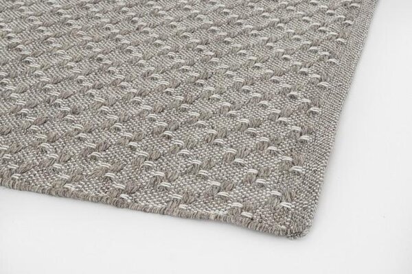 Tappeto da Esterno 230x350 cm in Polipropilene Bhajan Grigio