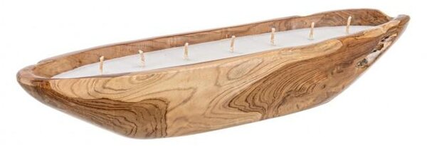 Candela Akabe 65x15x12 cm con Struttura in Legno