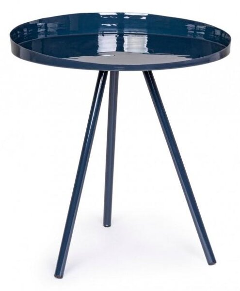 Tavolino Basso 46,5x46x50 cm in Acciaio