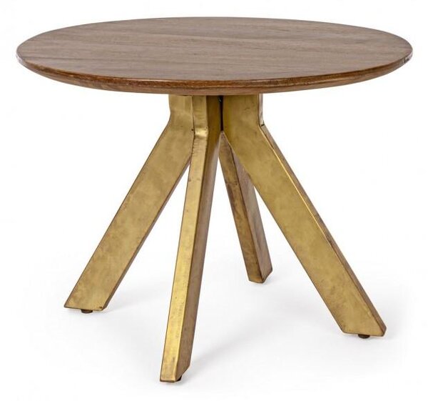 Tavolino Basso Ø60x45 cm in Legno