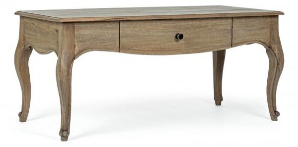 Tavolino Basso 1 Cassetto 110x55x50 cm in Legno