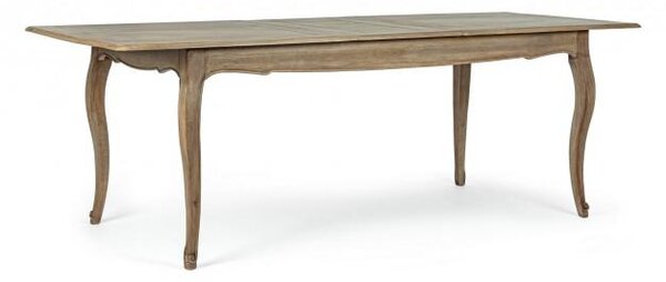 Tavolo Allungabile da Pranzo 180/225x90,4x76 cm in Legno