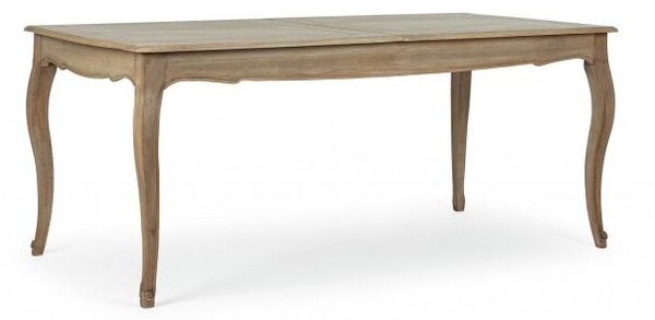 Tavolo Allungabile da Pranzo 180/225x90,4x76 cm in Legno