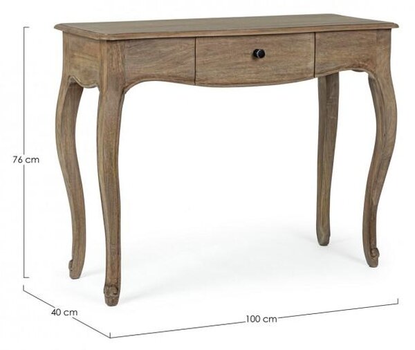 Consolle Domitille 100x40x76 cm in Legno