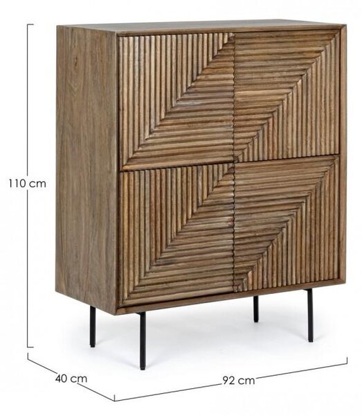 Mobile 4 Ante 92x40x110 cm in Legno