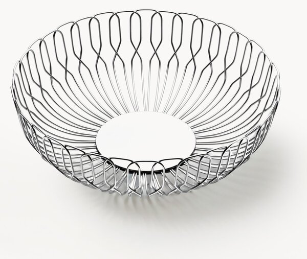 Cestino portaoggetti in acciaio inox Alfredo