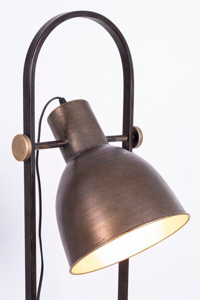 Lampada da Terra Piantana Ø38x141 cm 1 Luce E27 con Mensola