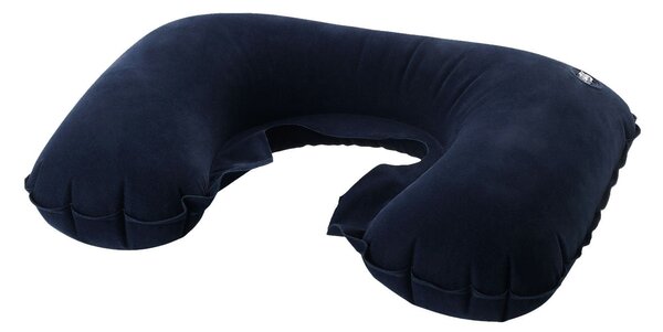 Cuscino Collo Gonfiabile Ergonomico per Viaggi Blu