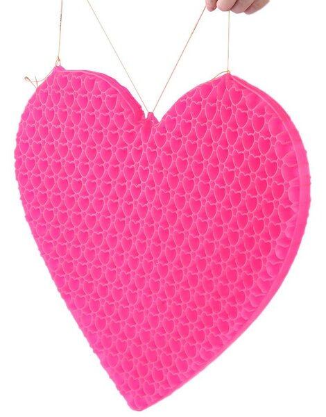 Cuscino Gel Multifunzione a Forma di Cuore a Nido d'Ape