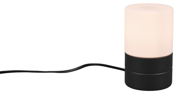 Lampada tavolo da Interno E14 in Metallo Nero Opaco