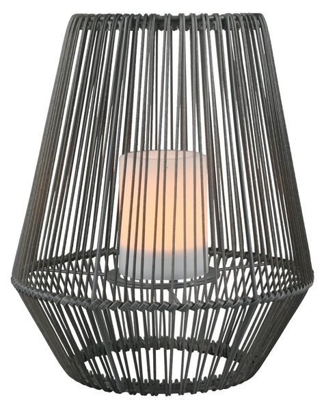 Lampada tavolo da Esterno a LED in Plastica Grigio