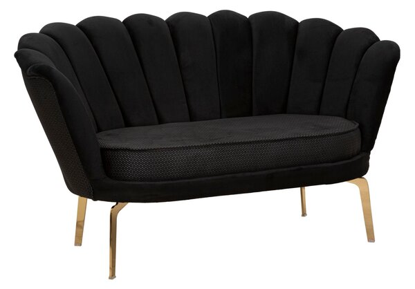 Divano 2 Posti 136x76x78 cm in Tessuto Imbottito