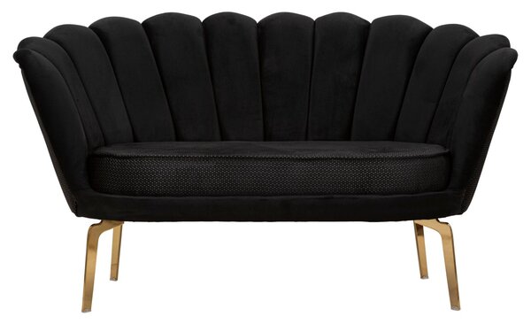 Divano 2 Posti 136x76x78 cm in Tessuto Imbottito