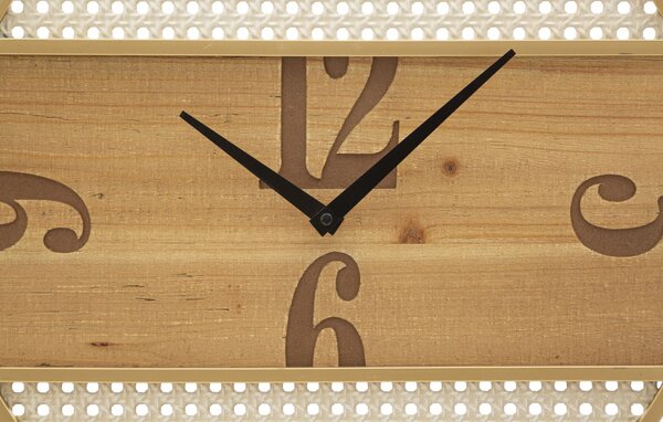 Orologio da Parete Ø50 cm Fuji in Ferro e MDF