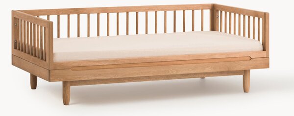Letto per bambini in legno di quercia Pure, 70 x 140 cm
