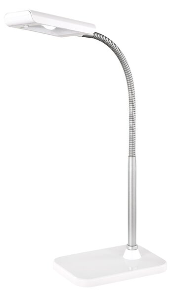 Lampada tavolo da Interno a LED in Metallo Bianco