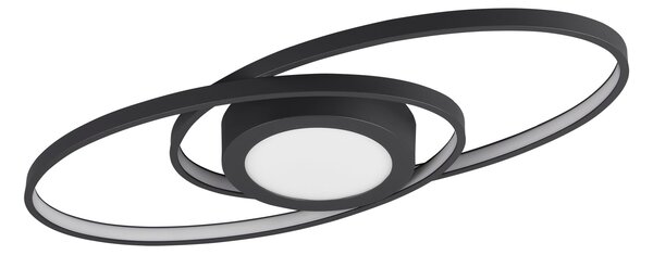 Plafoniera da Interno a LED in Metallo Antracite