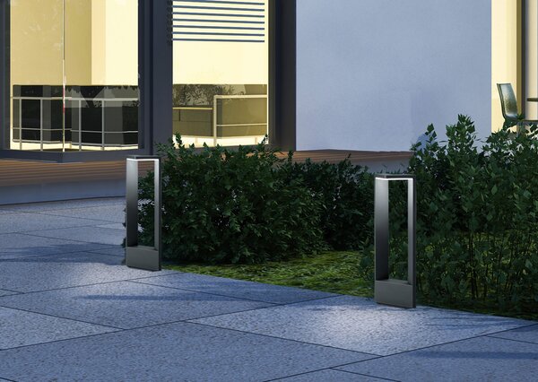 Palo da Esterno a LED in Pressofusione di alluminio Antracite