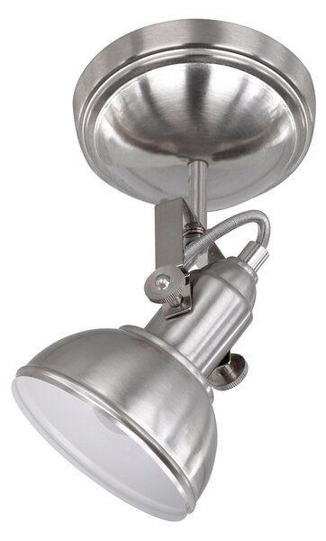 Faretto da Interno E14 in Metallo Nickel Opaco