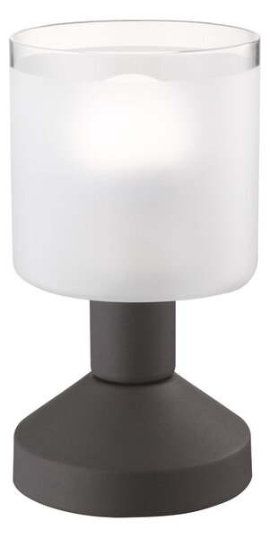 Lampada tavolo da Interno E14 in Metallo Ruggine