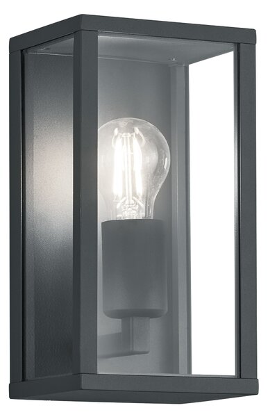Applique da Esterno E27 in Pressofusione di alluminio Antracite