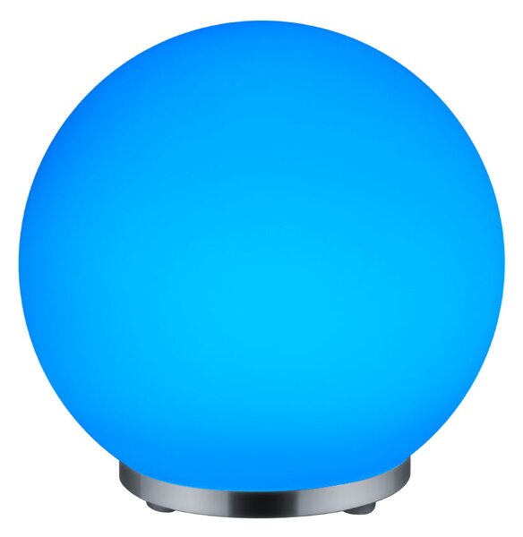 Lampada tavolo da Interno a LED in Plastica Cromo