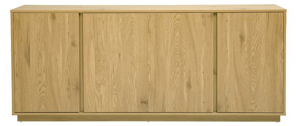 Credenza vintage finitura legno di rovere 4 ante L180 cm MILLOR