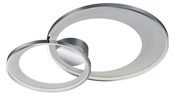 Plafoniera da Interno a LED in Metallo Cromo