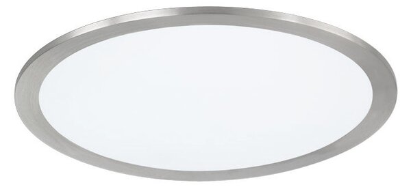 Plafoniera da Interno a LED in Metallo Nickel Opaco