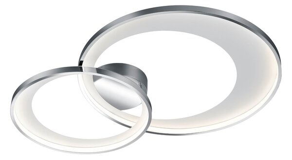 Plafoniera da Interno a LED in Metallo Cromo