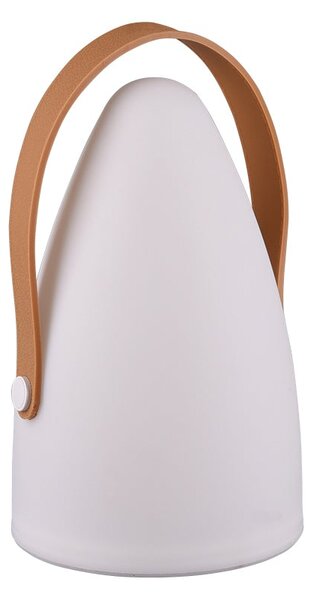 Lampada tavolo da Esterno a LED in Plastica Bianco