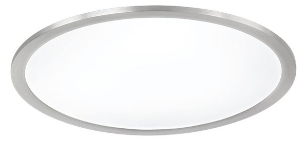 Plafoniera da Interno a LED in Metallo Nickel Opaco
