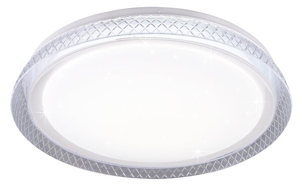 Plafoniera da Interno a LED in Plastica Bianco