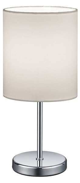 Lampada tavolo da Interno E14 in Metallo Cromo