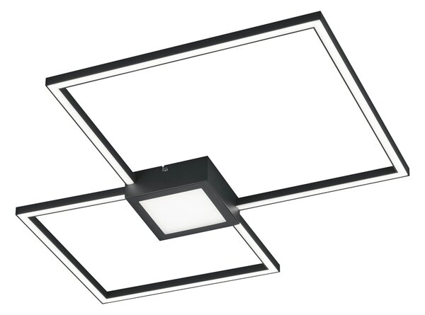 Plafoniera da Interno a LED in Metallo Antracite