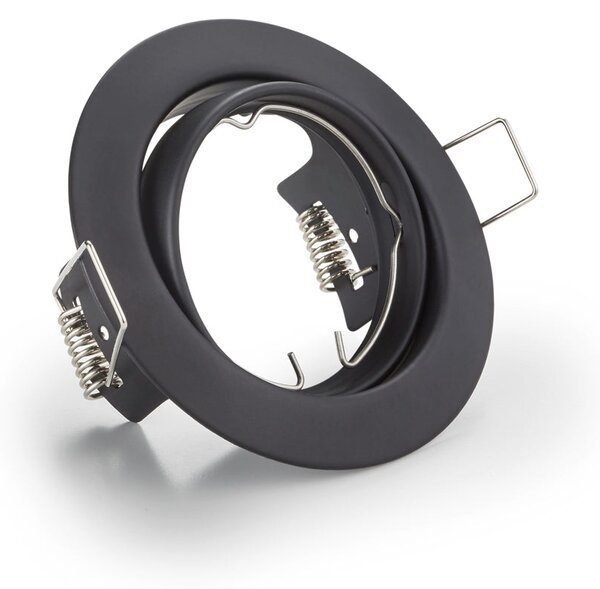 Illuminazione da Incasso da Interno GU10 in Metallo Nero Opaco