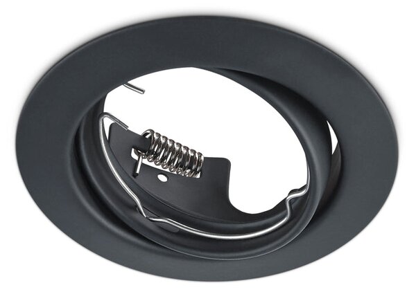 Illuminazione da Incasso da Interno GU10 in Metallo Nero Opaco