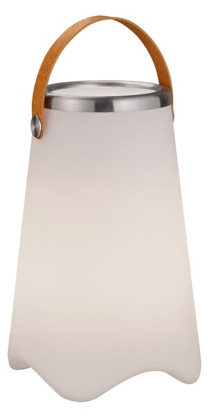 Lampada tavolo da Esterno a LED in Plastica Bianco